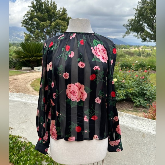 NWT Vintage Umi Collections by Ann Crimmins Blouse - size 6 - Picture 1 of 7